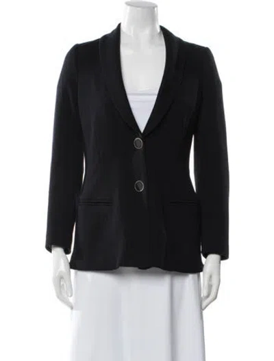 Pre-owned Giorgio Armani Blazer In Black
