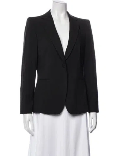 Pre-owned Giorgio Armani Blazer In Black