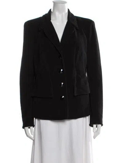 Pre-owned Giorgio Armani Blazer In Black