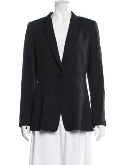Pre-owned Giorgio Armani Blazer In Black
