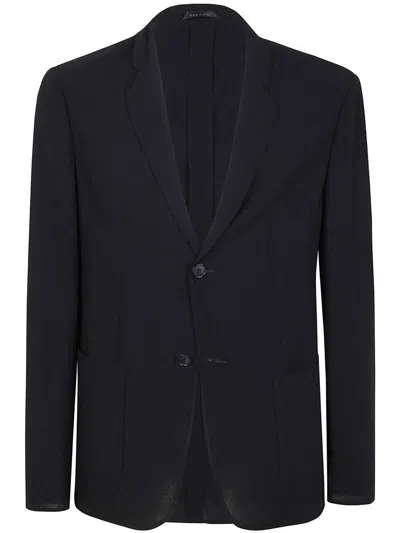 Giorgio Armani Blazer Clothing In Blue
