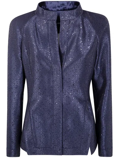 Giorgio Armani Blazer In Blue