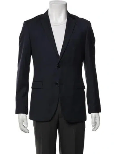 Pre-owned Giorgio Armani Blazer In Blue