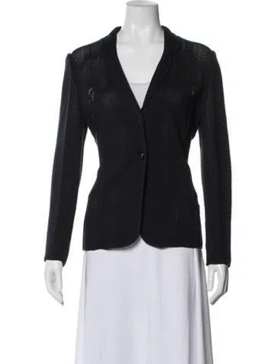 Pre-owned Giorgio Armani Blazer In Blue