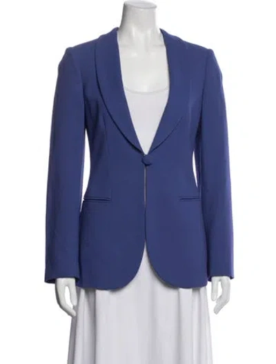 Pre-owned Giorgio Armani Blazer In Blue