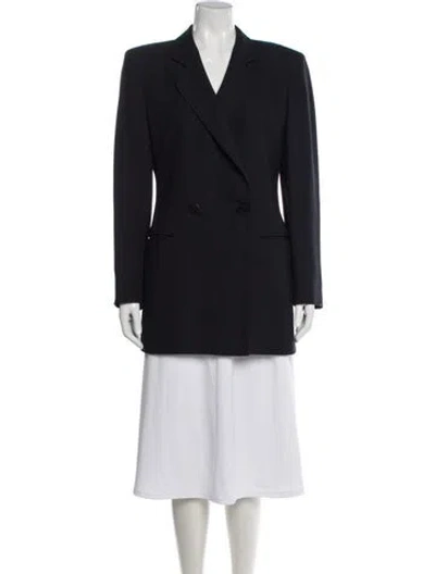 Pre-owned Giorgio Armani Blazer In Blue