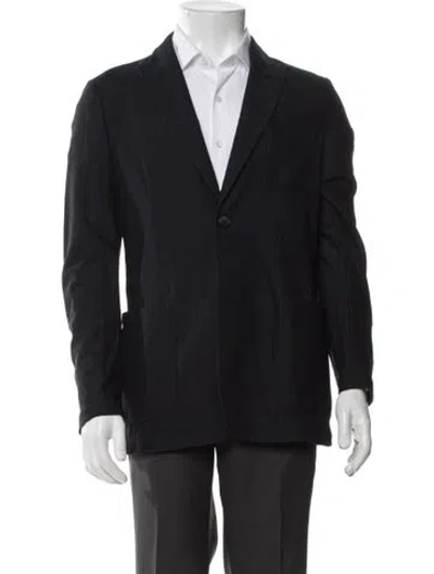 Pre-owned Giorgio Armani Blazer In Blue