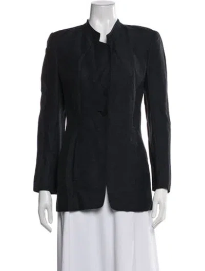 Pre-owned Giorgio Armani Blazer In Blue