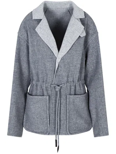 Giorgio Armani Blazer Clothing In Brown
