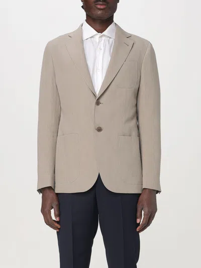 GIORGIO ARMANI BLAZER GIORGIO ARMANI MEN COLOR BEIGE,421820022