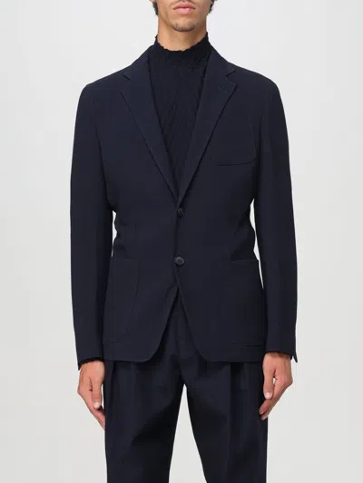 Giorgio Armani Blazer  Men Colour Blue In Blau
