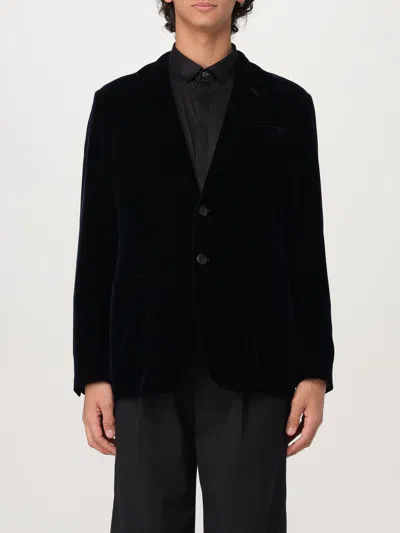 Giorgio Armani Blazer  Men Color Blue In Blau