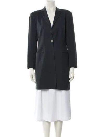 Pre-owned Giorgio Armani Blazer In Green