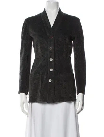 Pre-owned Giorgio Armani Blazer In Green