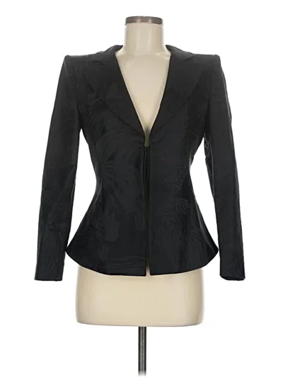 Pre-owned Giorgio Armani Blazer Jacket In Black