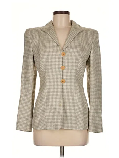 Pre-owned Giorgio Armani Blazer Jacket In Brown