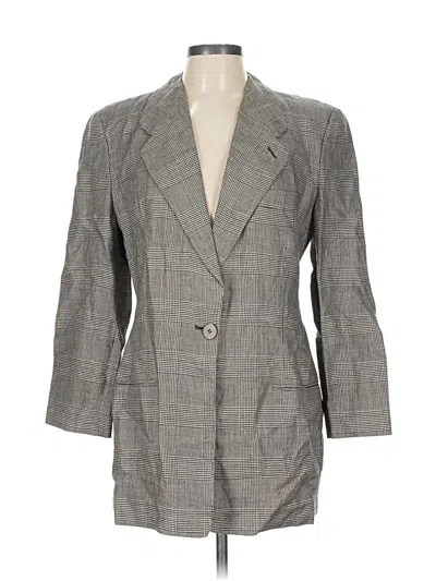 Pre-owned Giorgio Armani Blazer Jacket In Gray