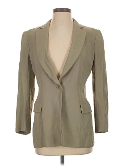 Pre-owned Giorgio Armani Blazer Jacket In Tan