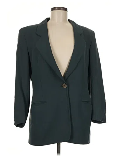 Pre-owned Giorgio Armani Blazer Jacket In Teal