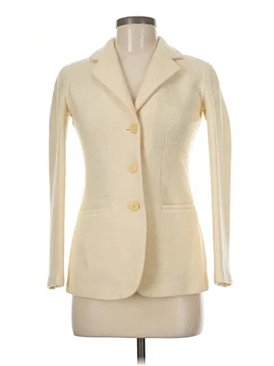 Pre-owned Giorgio Armani Blazer Jacket In White