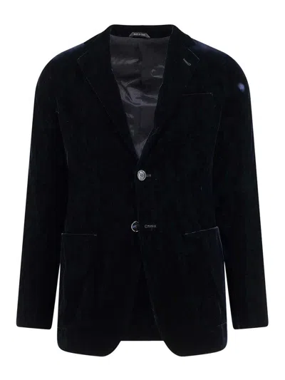 GIORGIO ARMANI BLAZER UPTON IN VELLUTO