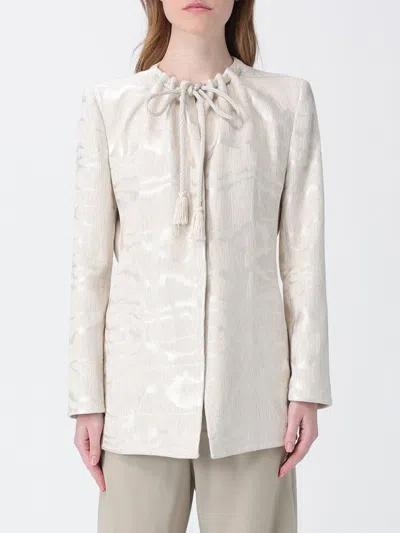 Giorgio Armani Blazer Woman  In Neutral