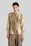 Giorgio Armani Blouse In Gold