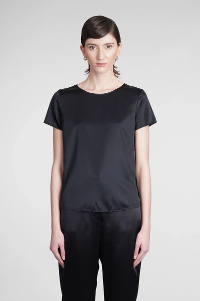 Giorgio Armani Blouse In Black Silk