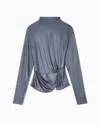 Giorgio Armani Blouses In Blue