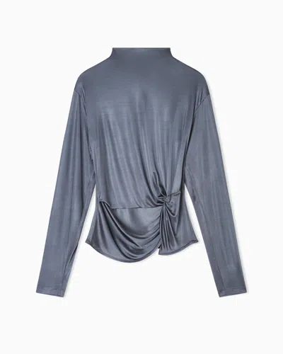 Giorgio Armani Blouses In Blue