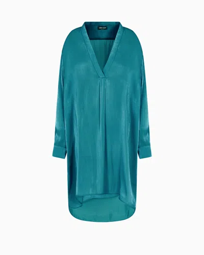 Giorgio Armani Blouses In Blue