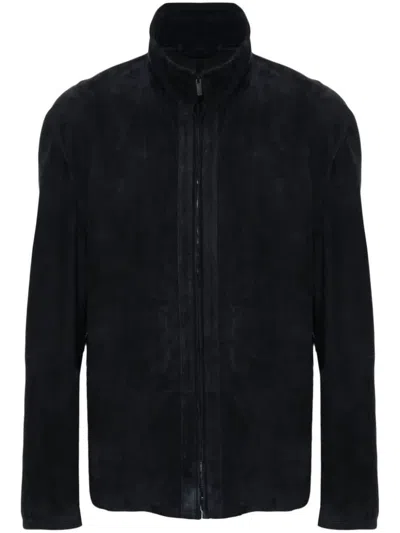 Giorgio Armani Blouson Clothing In Black