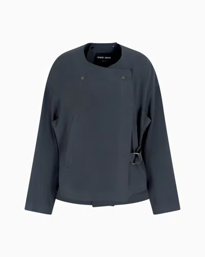 Giorgio Armani Blouson In Technical Cady