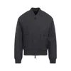 Giorgio Armani Mens Excalibur Herringbone Relaxed-fit Cashmere Jacket In Gray