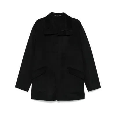 GIORGIO ARMANI GIORGIO ARMANI BLUE COATS - SINGLE BREASTED COATS MEN