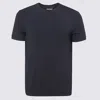 Giorgio Armani Short-sleeved T-shirt In Blue