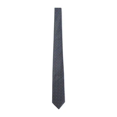 Giorgio Armani Blue Silk Tie