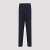 Giorgio Armani Tailored Blue Trousers With Luxurious Fabric Blend In Blue