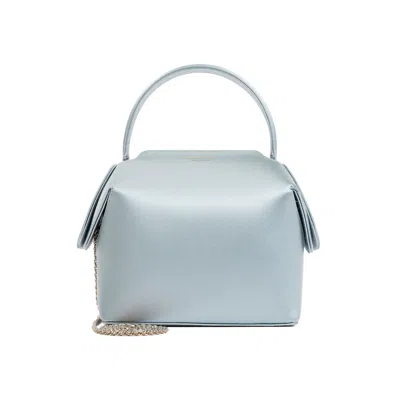 Giorgio Armani Blue Viscose Silk Mini Bag For Women