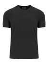 Giorgio Armani Men Icon Stretch Certified Viscose T-shirt In Black