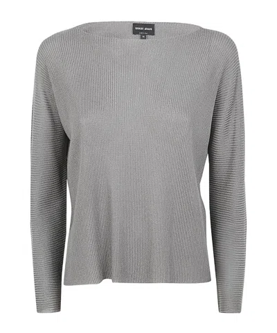 GIORGIO ARMANI BOAT-NECK JUMPER