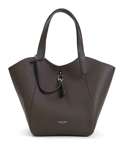 Giorgio Armani Bolsa Bandolera - Marrón Topo