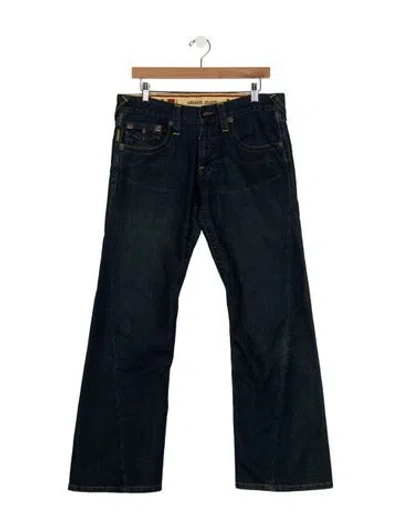 Pre-owned Giorgio Armani Bootcut Jeans In Blue