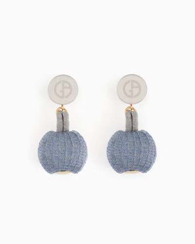 Giorgio Armani Earrings In Gray