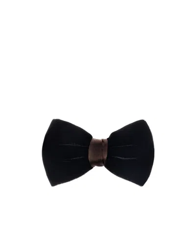 Giorgio Armani Bow Tie In Black