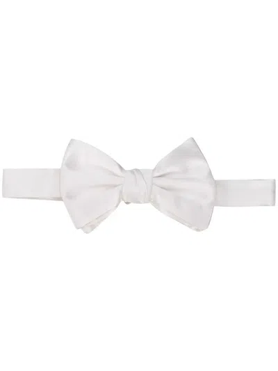 Giorgio Armani Bow Tie Accessories In White