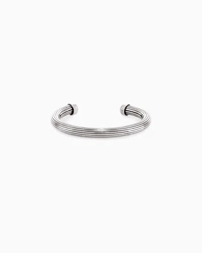 Giorgio Armani Bracelet In Silver In Metallic