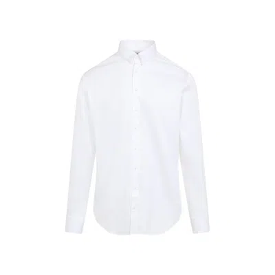 Giorgio Armani Brilliant White Cotton Shirt