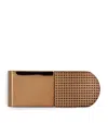 Giorgio Armani Bronze-plated Sterling Silver Money Clip In Brown