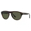 Giorgio Armani Brown Acetate Sunglasses In Brown